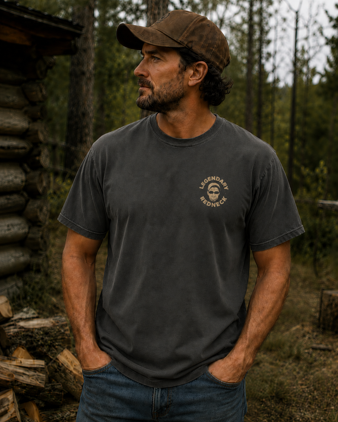 Backwoods Raised Tee