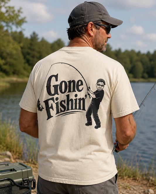 Gone Fishin’ Tee
