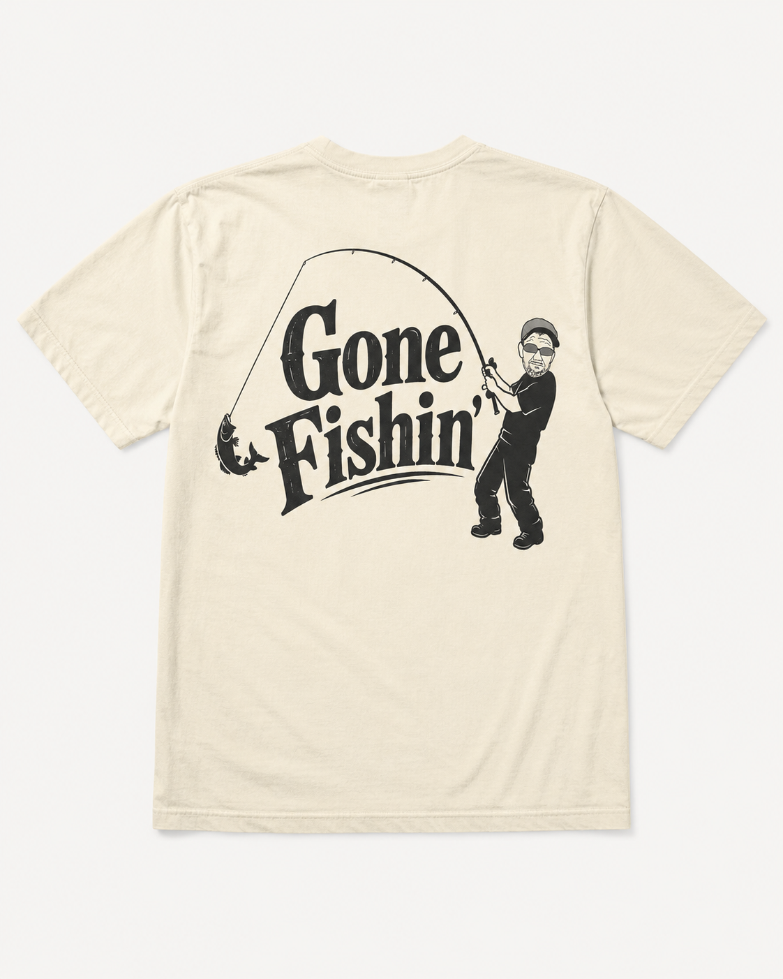 Gone Fishin’ Tee